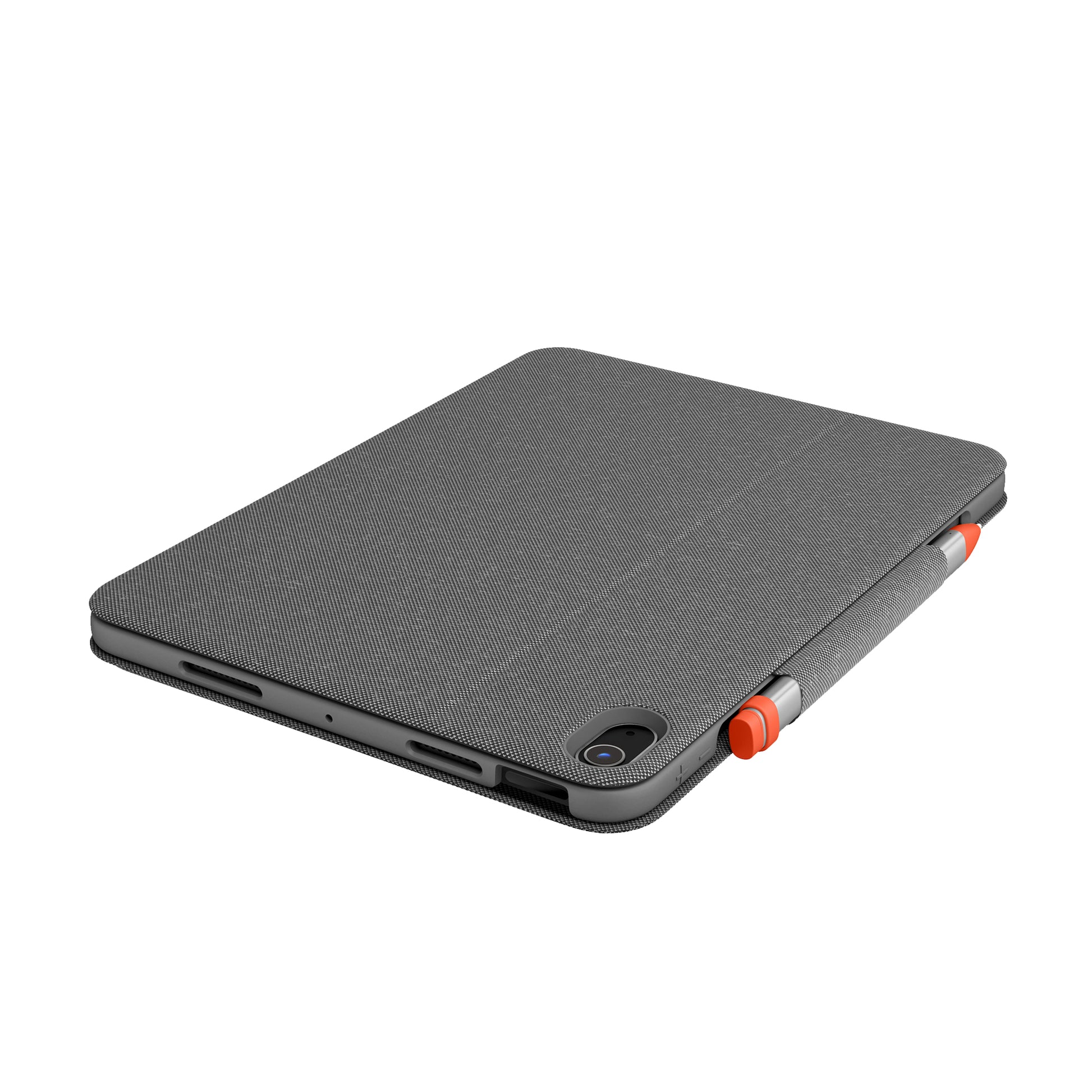 Logitech Folio Touch – Tastatur, CH-Layout (DE-CH), mit Touchpad, Grau – für iPad Air (4. Generation)
