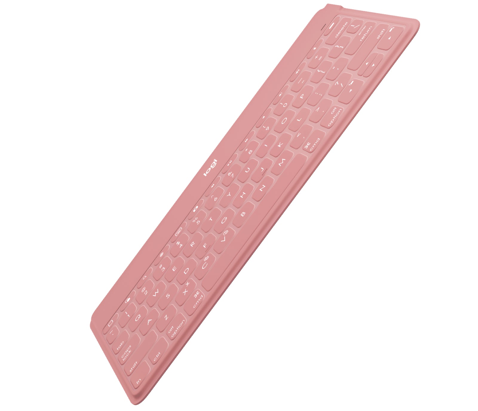 Logitech Keys-To-Go – Mini Tastatur – Bluetooth – QWERTY (ES) – ohne Ziffernblock – für iPad, iPhone, Apple TV
