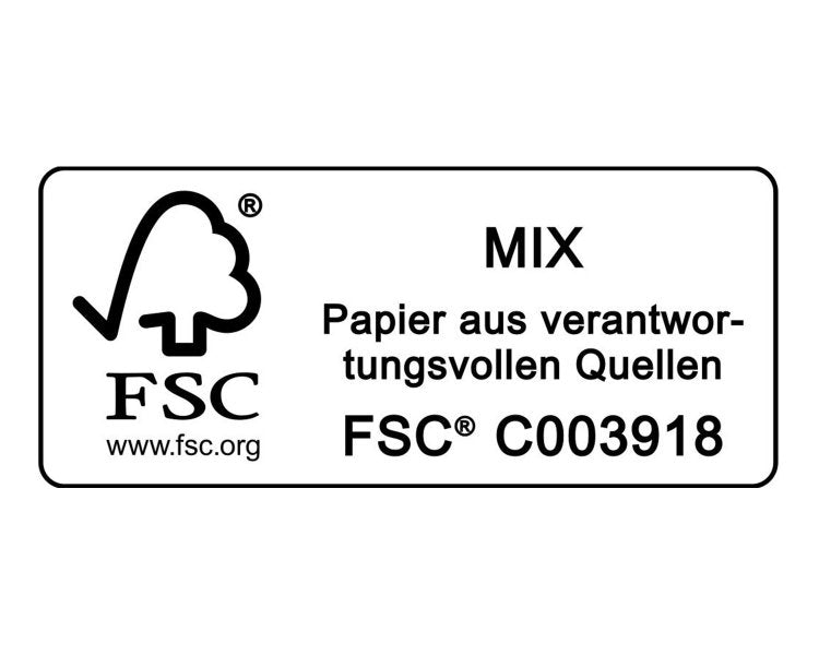 Elco Schulheft – 175 × 220 mm – blanko – 24 Seiten – 90 g/m² – gebunden – weiss – FSC