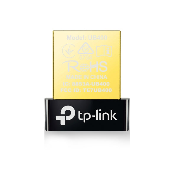 TP-Link USB-Adapter USB-A zu Bluetooth – Bluetooth 4.0 – Schwarz/Gold – für Windows 10, Windows 8.1 und mehr