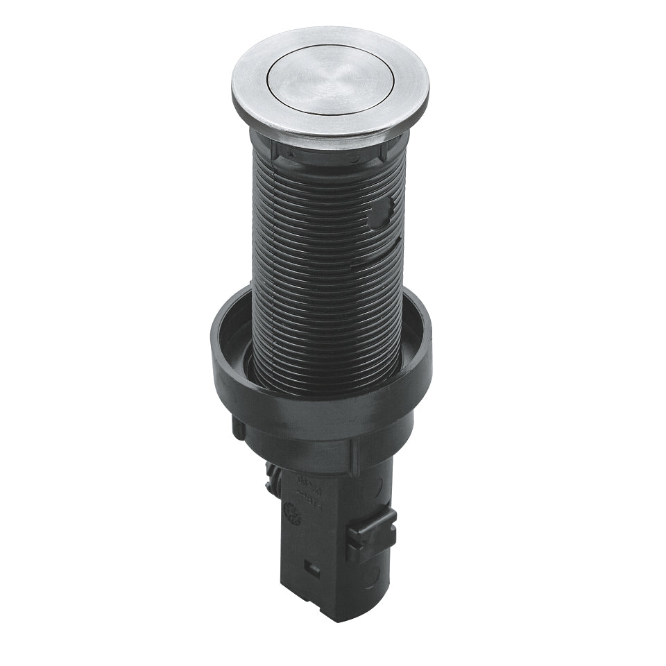 GROHE Ablaufgarnitur 40986 – Ø3,5 cm, Kunststoff/Edelstahl, für Armatur, Weiss