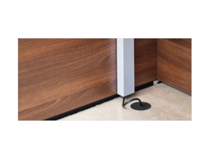 DeLOCK Wandkanal – 22×15 mm – 1 m – PVC – Weiss, selbstklebend, 1 Stk.