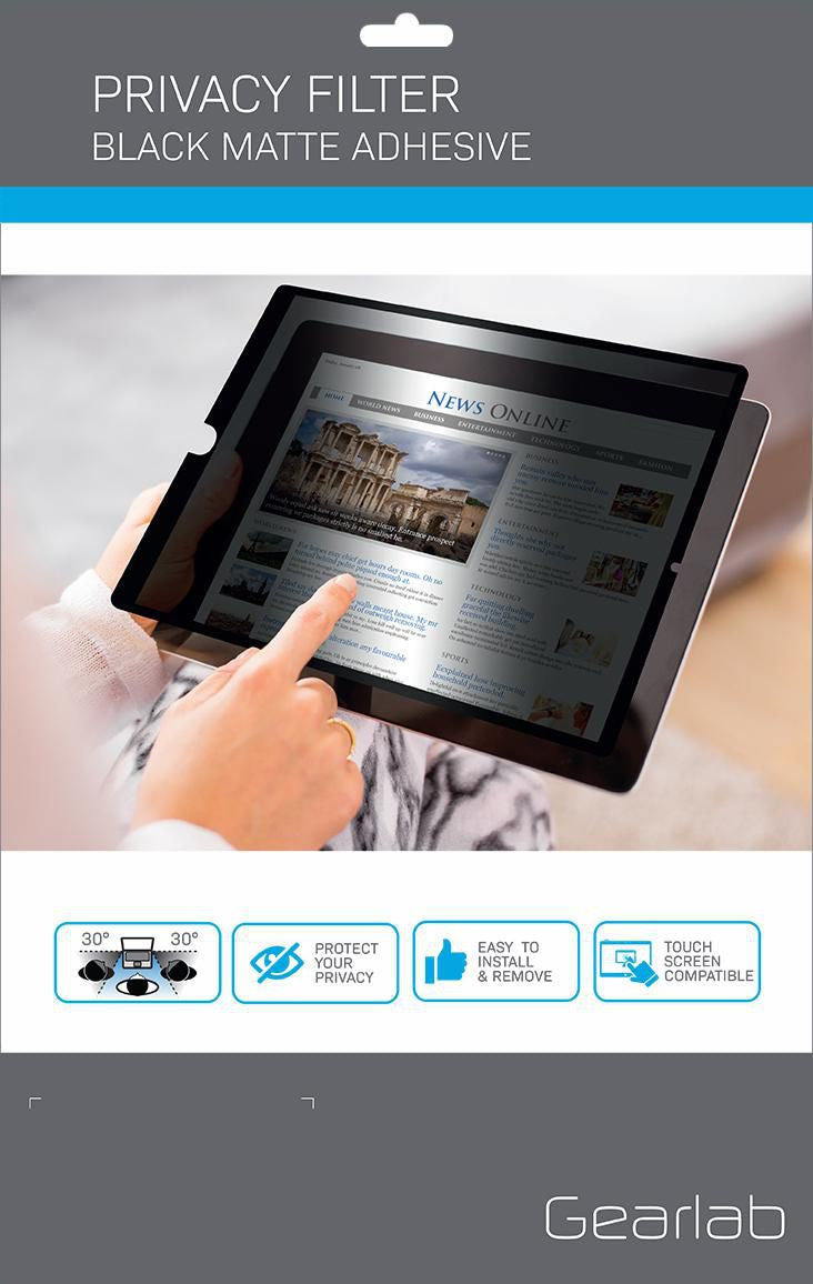 eSTUFF Blickschutzfilter – GLBW12277212, kompatibel mit iPad Pro 12,9" (2018–2022), touchscreen-kompatibel