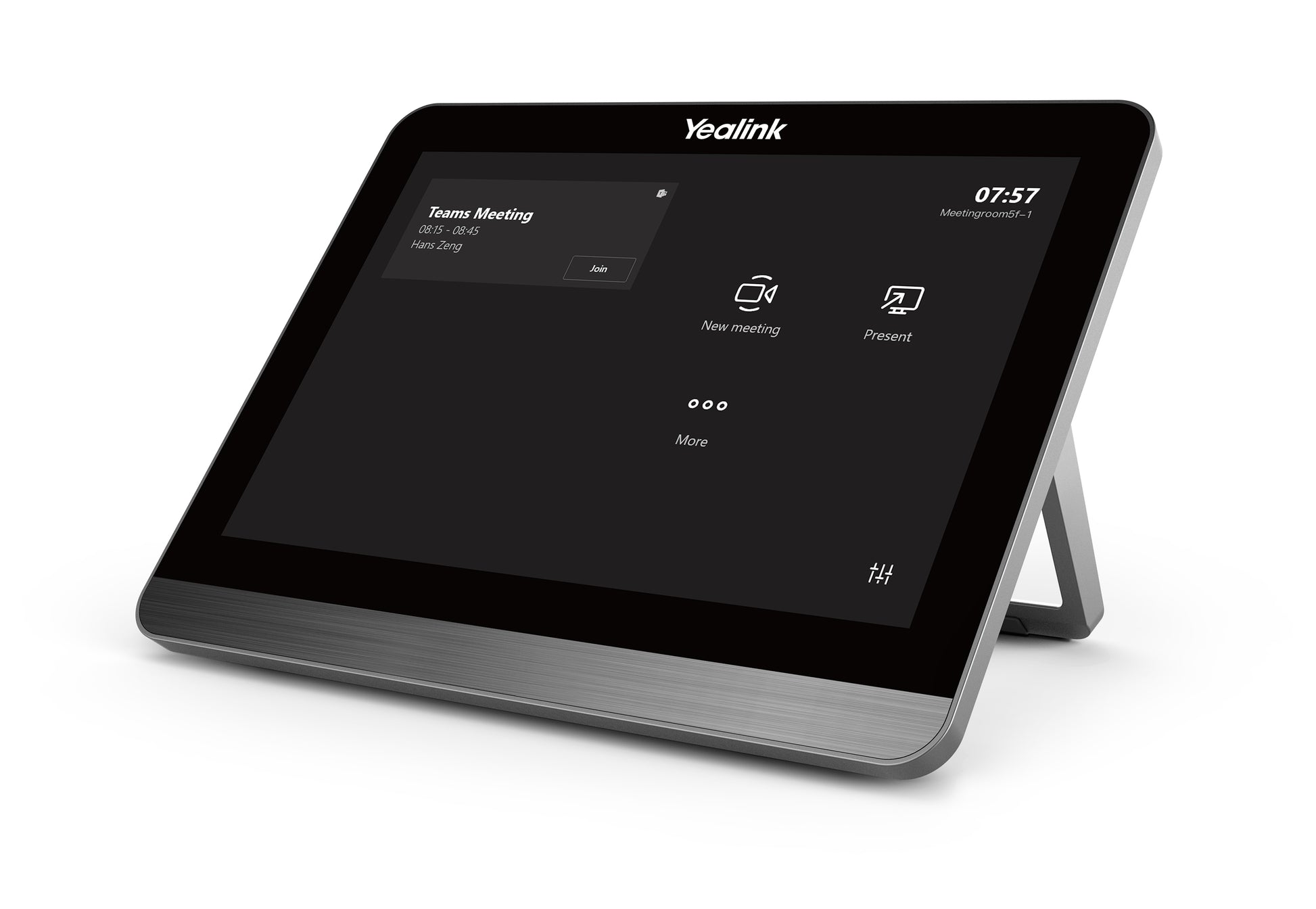 Yealink MeetingBar A30 – 4K Ultra HD Videokonferenzsystem, mit TPC18, Schwarz