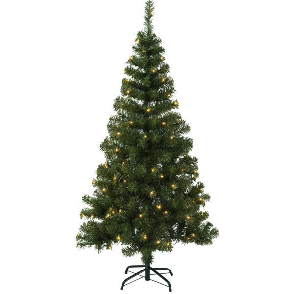 Star Trading Dekorative Aussenleuchte – Ø 80 cm – 3,6 W – Warmweiss – IP44 – Netzbetrieb – Grün, Kunststoff/Metall