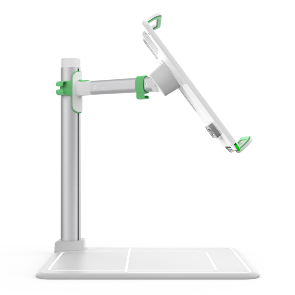 Belkin Stage 2.0 Tablet-Ständer – für 7–12,9" Tablets, schwenkbar, verbessertes Kabelmanagement – Weiss