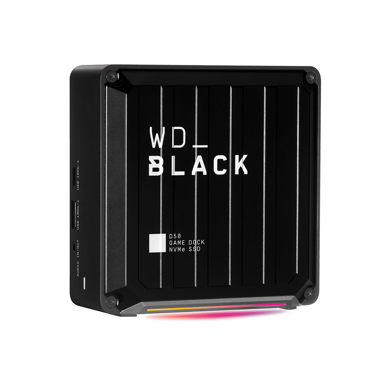 Western Digital D50 Dockingstation – Thunderbolt 3, DP, 2× USB-A, 3× USB-C, 1 TB SSD, GbE, für Windows/Mac