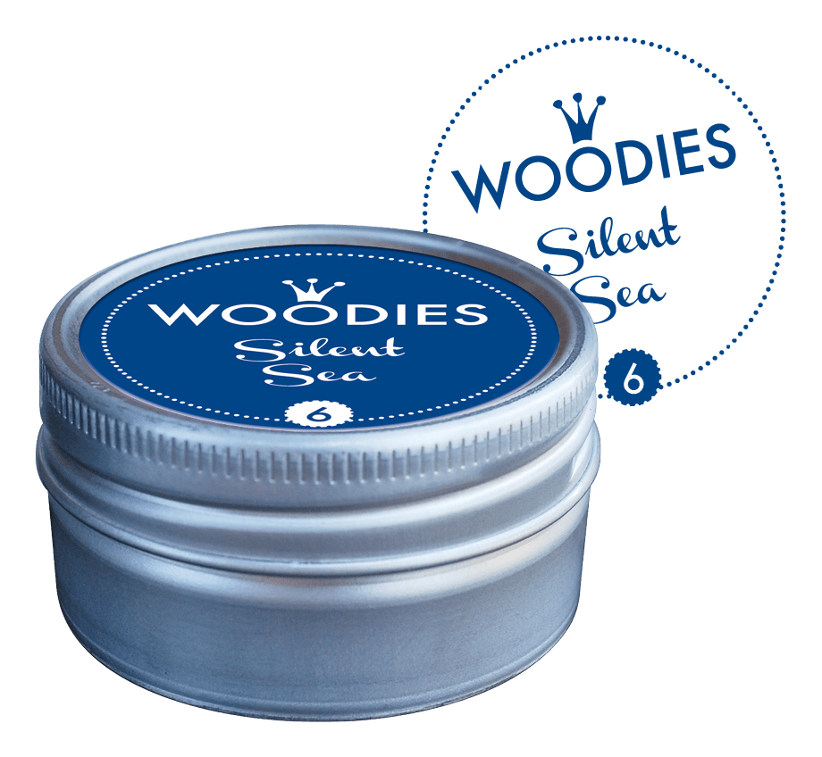 Colop Stempelkissen, Woodies, Silent Sea, Ø 38 mm