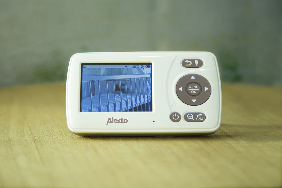 Alecto DVM-71 Babyphone – 2,4" LCD (320 × 240) – Nachtsicht – 2-Wege-Audio – Akku 600 min