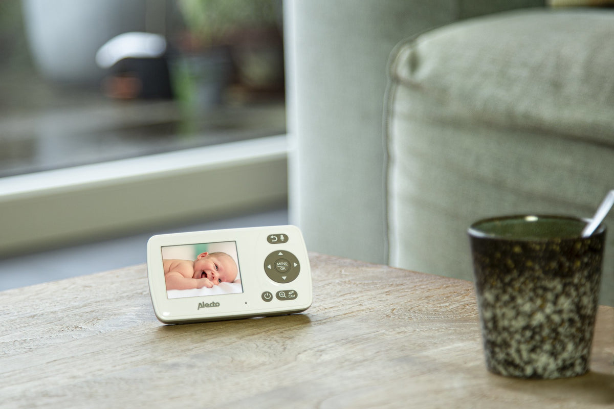 Alecto DVM-71 Babyphone – 2,4" LCD (320 × 240) – Nachtsicht – 2-Wege-Audio – Akku 600 min