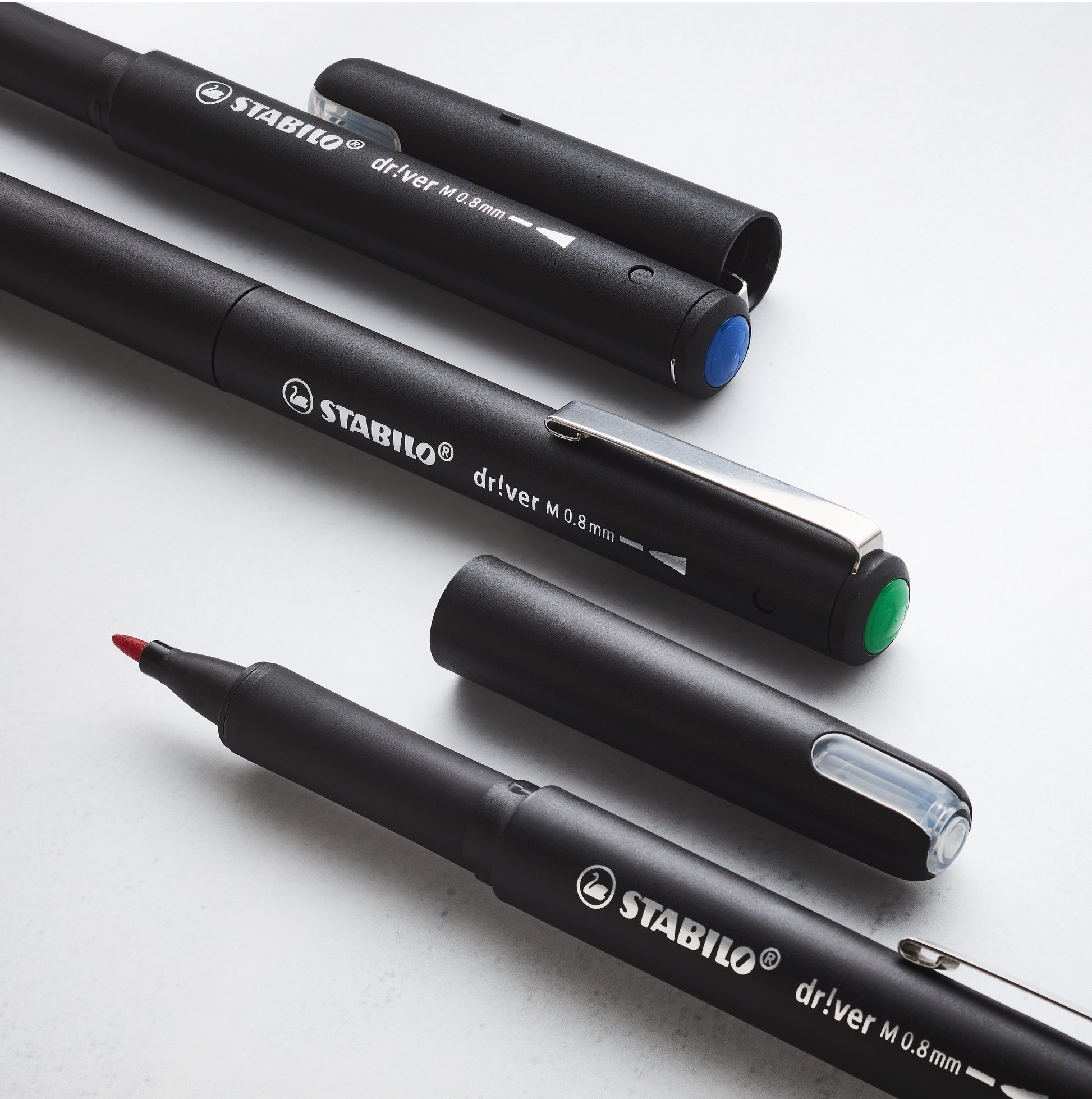 STABILO Driver Fineliner – 0,8 mm, blau, 1 Stk.