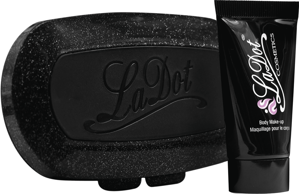Colop Tattoo-Set LaDot Starterset – wasserfest, Stempelkissen 10 × 5 cm, Tinte 15 ml
