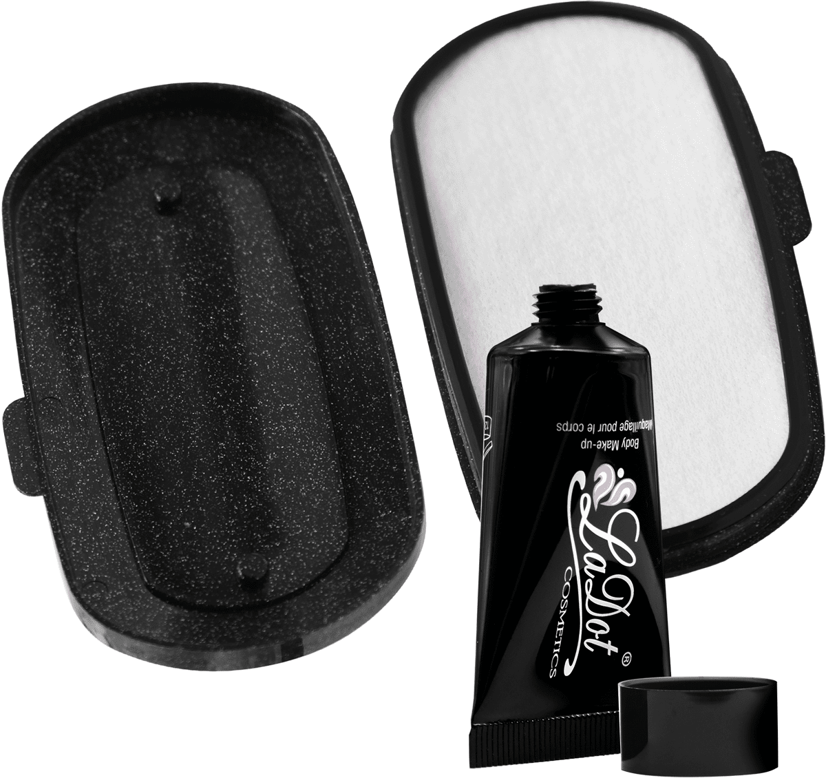 Colop Tattoo-Set LaDot Starterset – wasserfest, Stempelkissen 10 × 5 cm, Tinte 15 ml