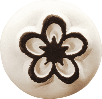 Colop Stempel LaDot – Motiv Blume – 1,5 × 1,5 cm