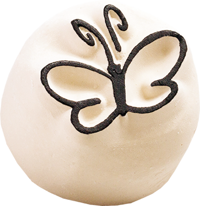 Colop LaDot Stempel – Schmetterling – 1,5 × 1,5 cm – Keramik