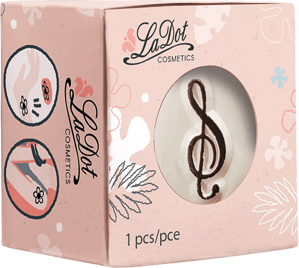 Colop LaDot Stempel – Musiknote – Keramik – temporär – 15 × 15 mm – für Haut