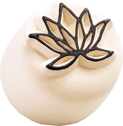 Colop Stempel LaDot – Lotusblume – 1,5 × 1,5 cm