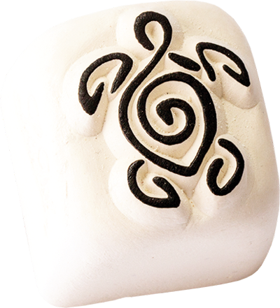 Colop Stempel – LaDot Schildkröte – Keramik – Abdruck 15 × 15 mm