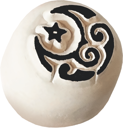 Colop LaDot Stempel – Mond – 1,5 × 1,5 cm – Keramik