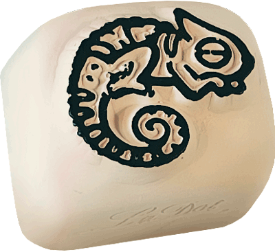 Colop Stempel LaDot, Chamäleon, 1,5 × 1,5 cm