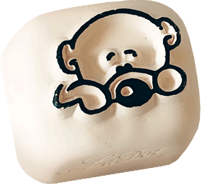 Colop LaDot – Motivstempel, Motiv Bär, Abdruck 15 × 15 mm
