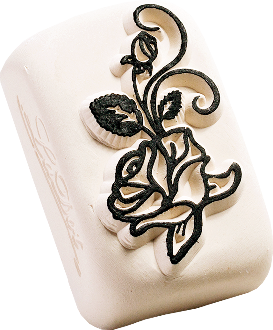 Colop Stempel LaDot, grosse Rose, 2,5 × 5 cm
