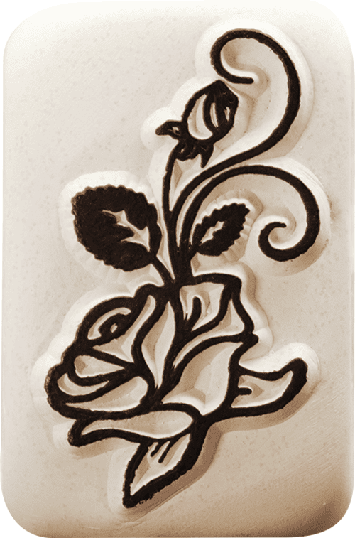 Colop Stempel LaDot, grosse Rose, 2,5 × 5 cm