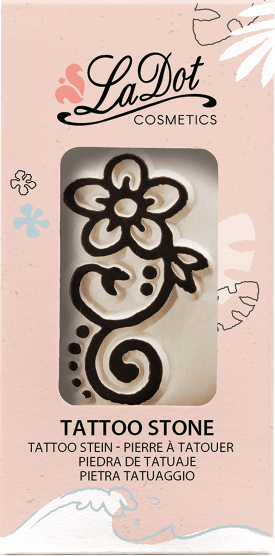 Colop Stempel LaDot – Motiv Kornblume – 2,5 × 5 cm – Keramik