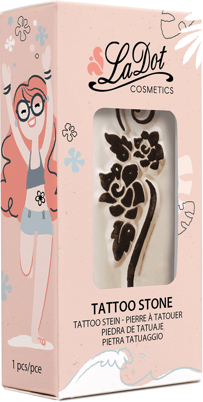 Colop Stempel – LaDot Rose – Keramik – Wasserfest – 25 × 50 mm