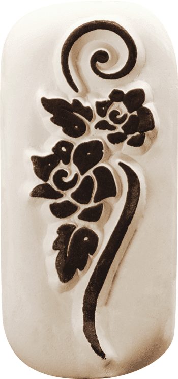 Colop Stempel – LaDot Rose – Keramik – Wasserfest – 25 × 50 mm
