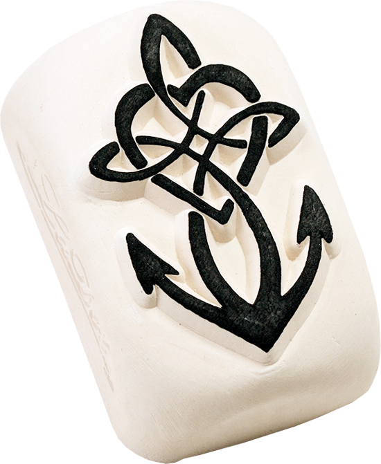 Colop LaDot – Motivstempel, Motiv Glaube Hoffnung – Abdruck 25 × 50 mm