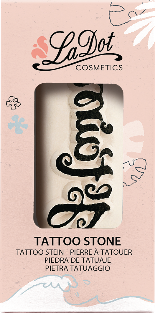 Colop LaDot – Motivstempel, Motiv Je t'aime – Abdruck 25 × 48 mm – Keramik