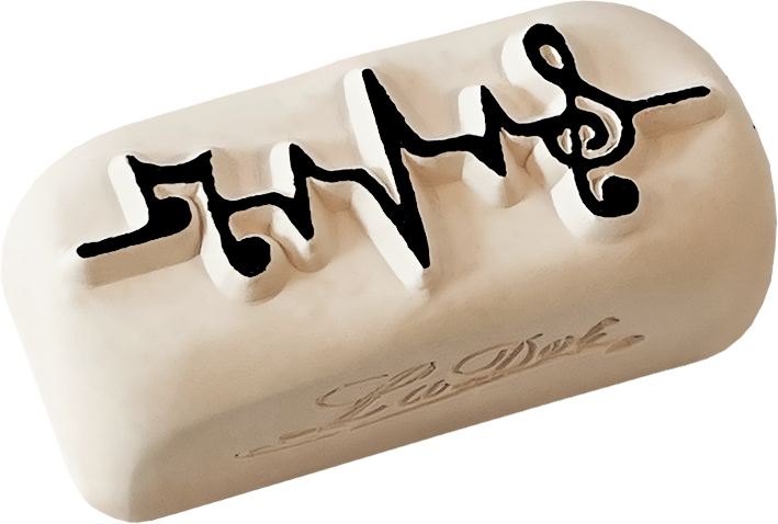 Colop LaDot Stempel – Motiv Lebenslinie – Keramik – 2,5 × 5 cm