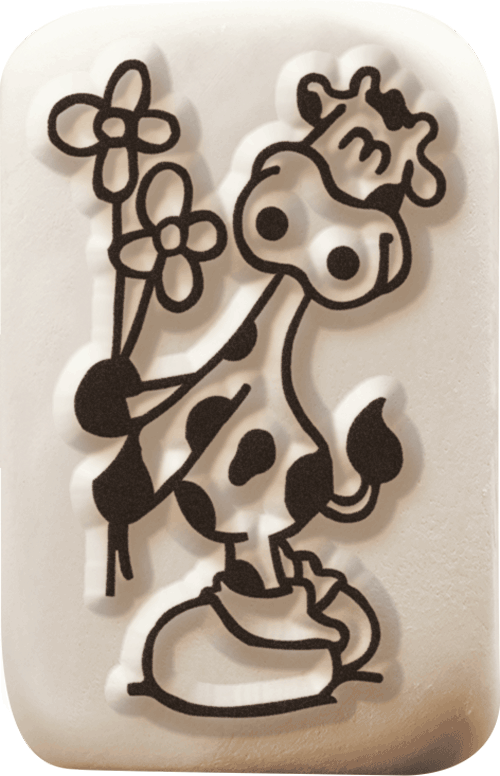 Colop Stempel LaDot, Kuh, 2,5 × 5 cm