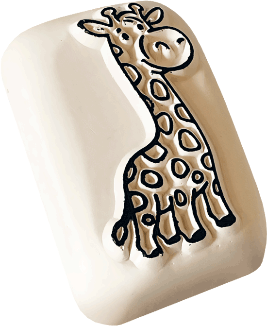 Colop Stempel LaDot – Giraffe, 2,5 × 5 cm