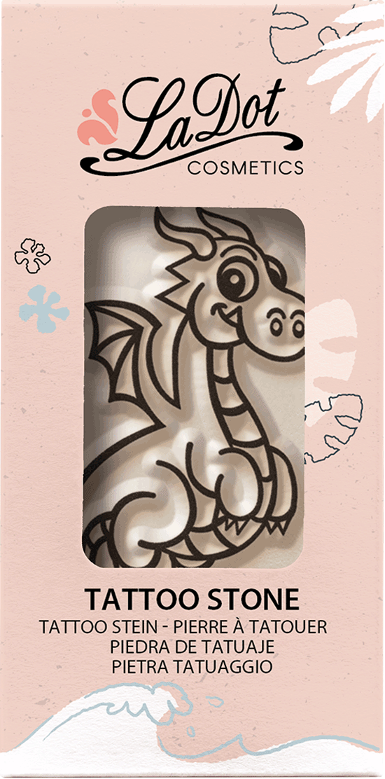 Colop Stempel LaDot – Drache – M, 2,5 × 5 cm