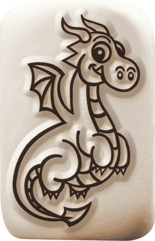 Colop Stempel LaDot – Drache – M, 2,5 × 5 cm