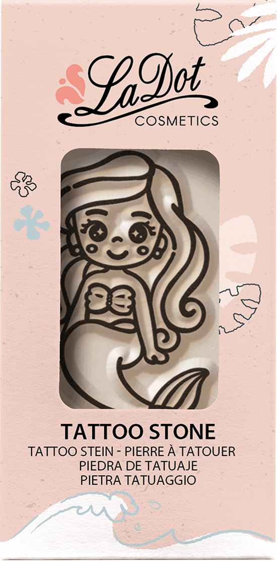 Colop LaDot – Motivstempel, Motiv Meerjungfrau, Abdruck 25 × 48 mm