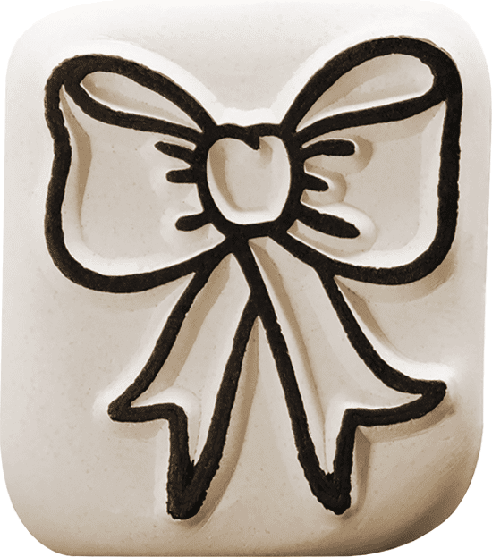 Colop LaDot Stempel, Schleife, Keramik, 4 × 4,5 cm