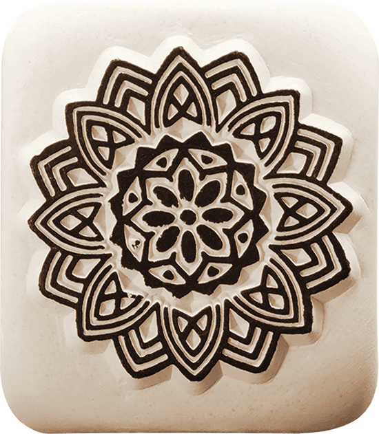 Colop LaDot Stempel – Mandala – 4 × 4,5 cm