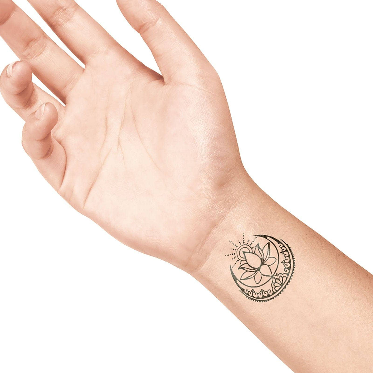 Colop LaDot – Motivstempel, Motiv Lotusblume – Abdruck 40 × 45 mm, Keramikstein