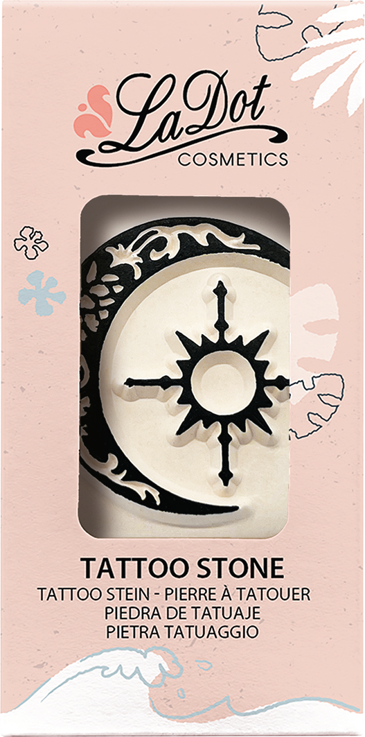 Colop Stempel LaDot – Motiv Mond – 4 × 4,5 cm – Keramik