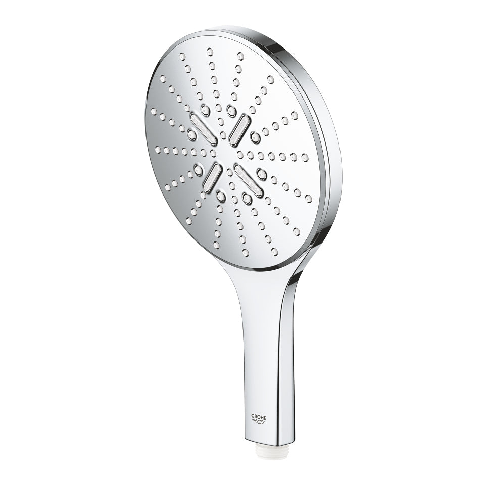 GROHE Handbrause Rainshower 150 – Ø15 cm, Edelstahl, Chrom