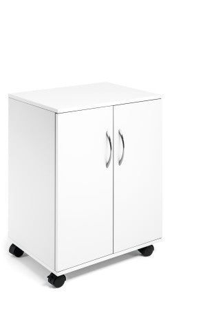 Durable Multifunktionswagen – Spanplatte, Weiss, 52,8 × 73,7 × 40 cm