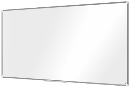Nobo Whiteboard – 200 × 100 cm, Emaille, Aluminiumrahmen, Wandmontage, inkl. Stiftablage