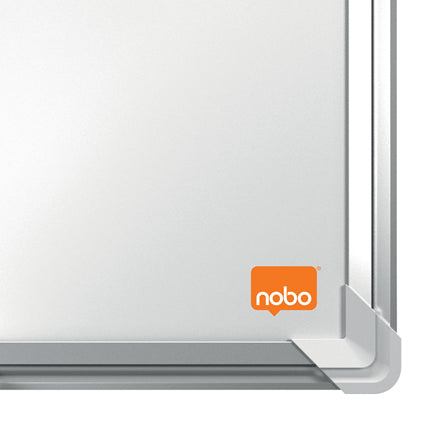 Nobo Whiteboard – 240 × 120 cm, Melamin, Aluminiumrahmen, Wandmontage