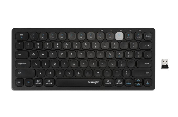 Kensington Tastatur, kabellos (Bluetooth/2,4 GHz), FR-Layout (FR)