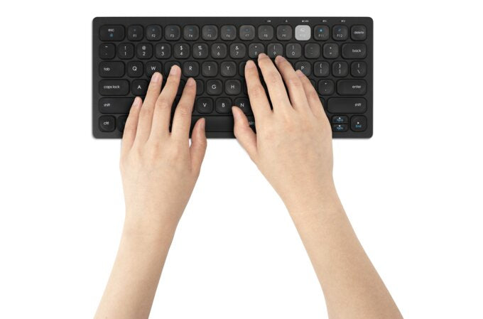 Kensington Tastatur, kabellos (Bluetooth/2,4 GHz), FR-Layout (FR)