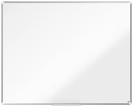 Nobo Whiteboard – 150 × 120 cm, Emaille, magnetisch, Aluminiumrahmen, Wandmontage, inkl. Stifteablage