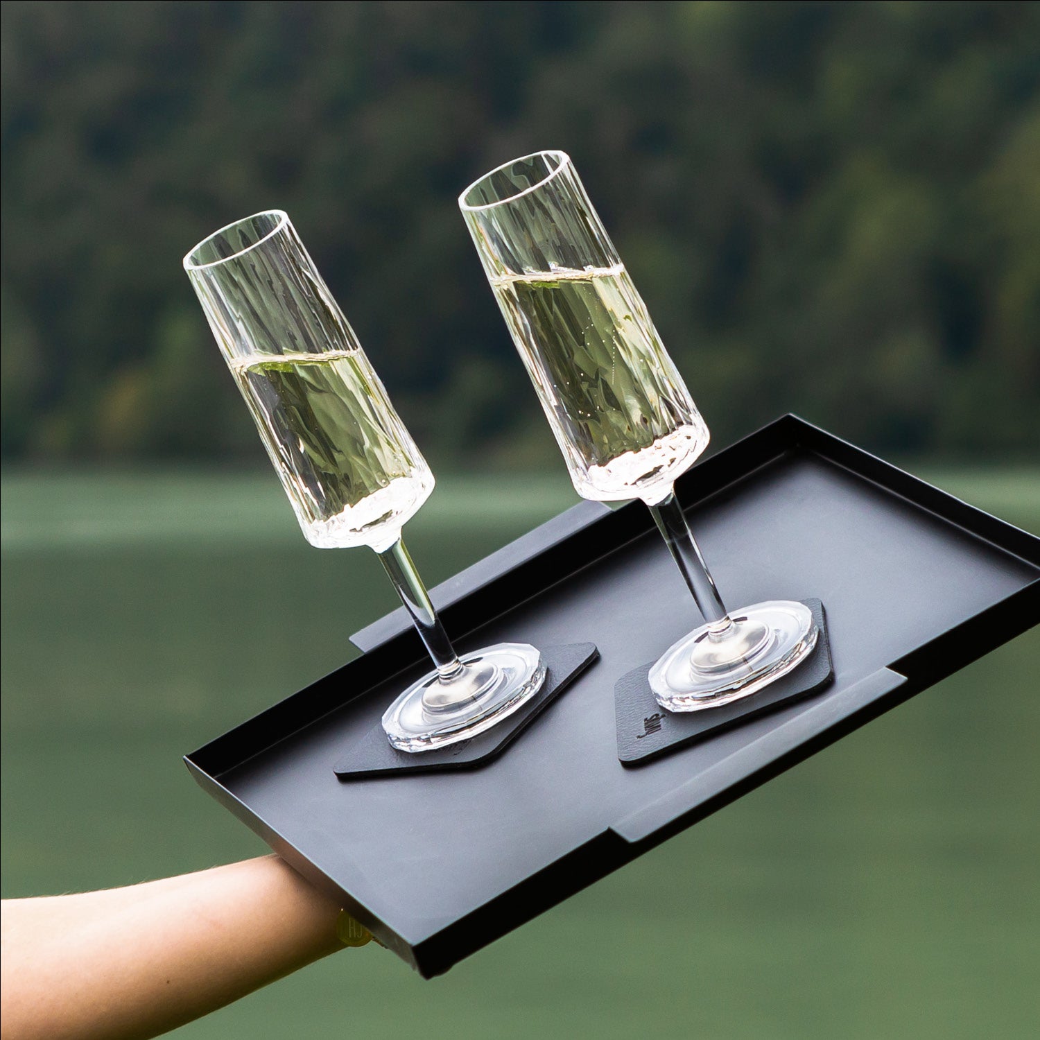 Silwy Hightech-Kunststoffgläser Champagnerflöte 150 ml – 6er-Set